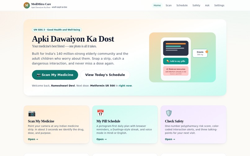 MediMitra Care – screenshot 1