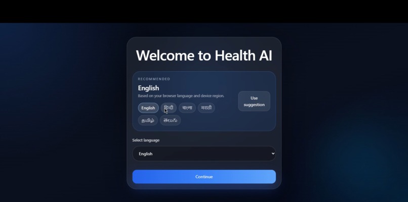 Health care chatBost – screenshot 1