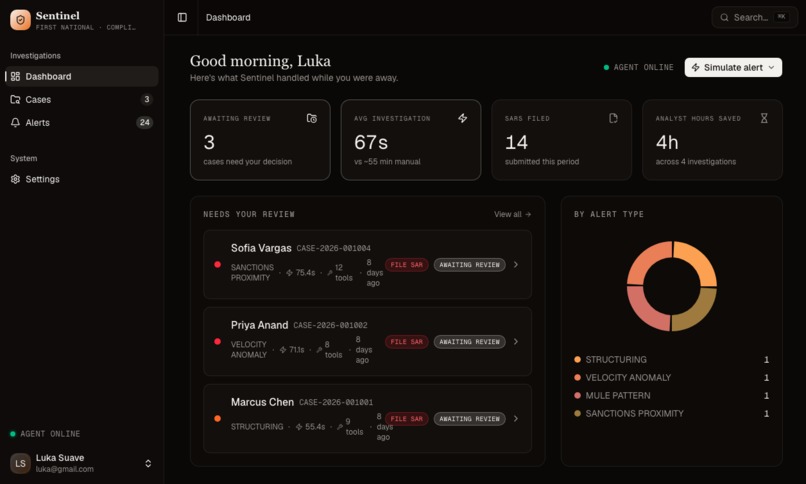 Sentinel – screenshot 2