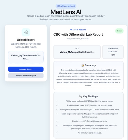 MedLens AI – screenshot 4