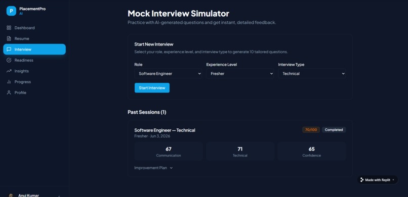PlacementPro AI  – screenshot 3