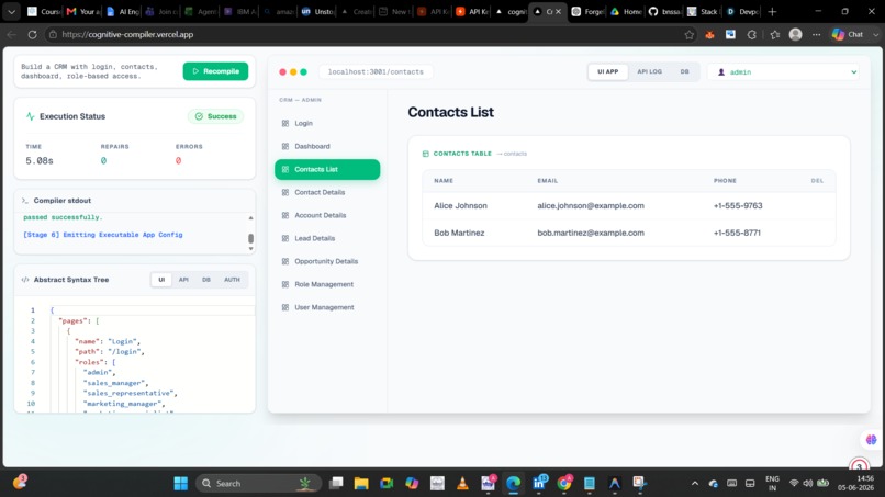 ForgeEngine: Deterministic AI Software Compiler – screenshot 4