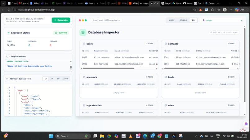 ForgeEngine: Deterministic AI Software Compiler – screenshot 6