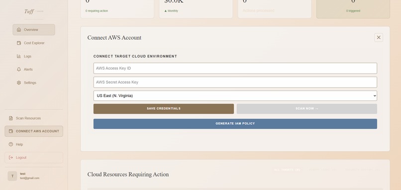 Tuff - Cloud Cost optimizer – screenshot 5
