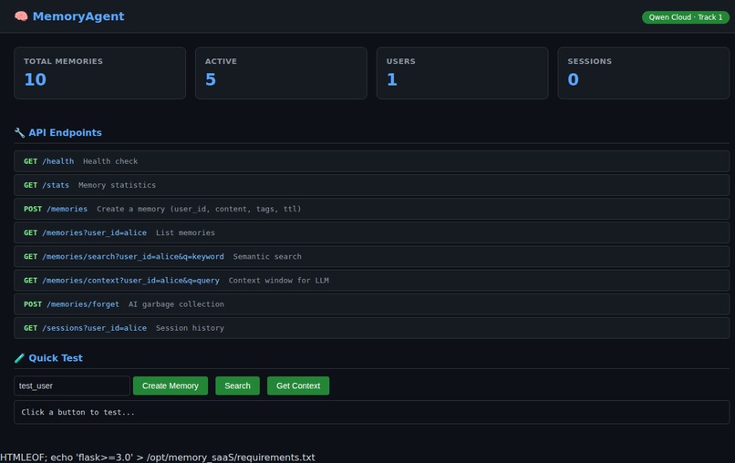 MemoryAgent – screenshot 2