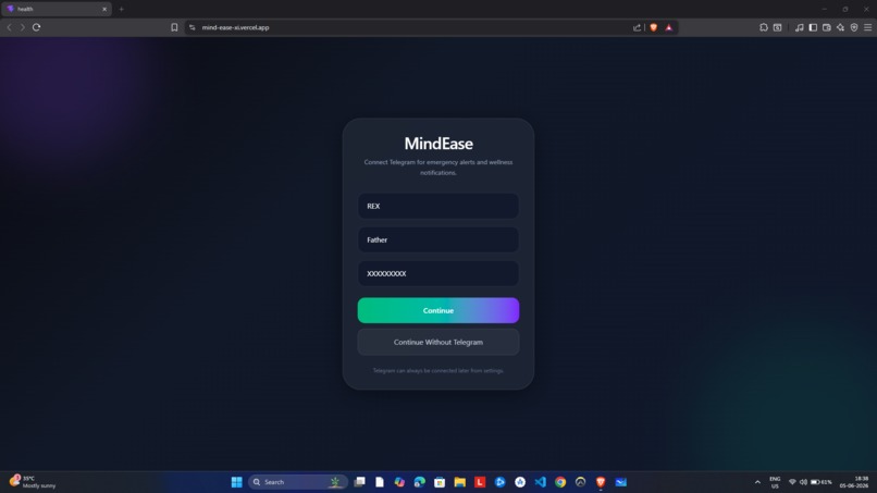 MindEase – screenshot 1