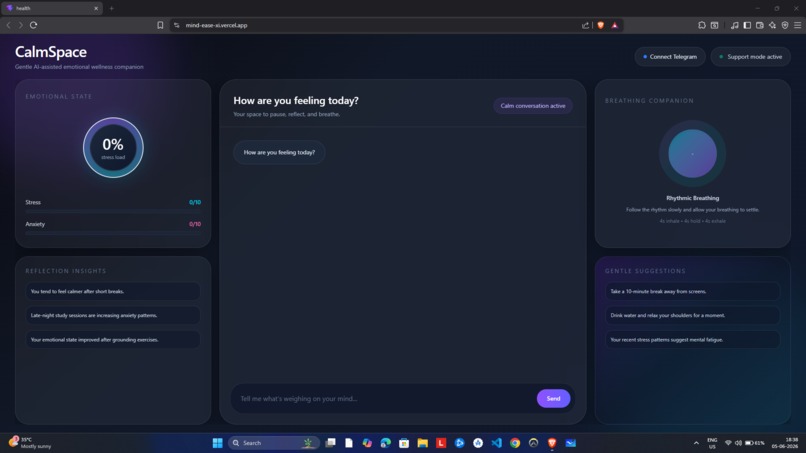 MindEase – screenshot 2