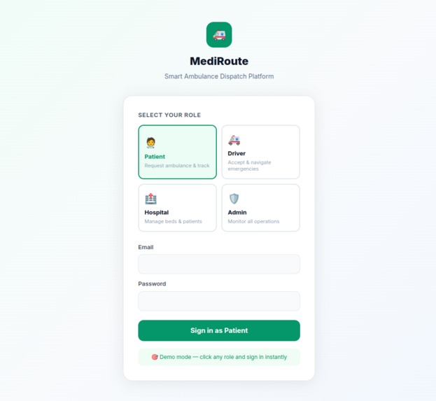 MediRoute – screenshot 3
