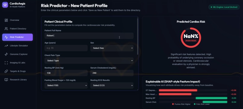 CardioAegis – screenshot 2