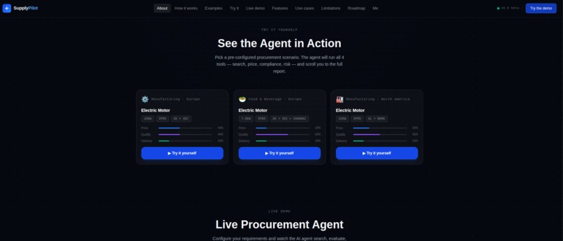 SupplyPilot AI – screenshot 3