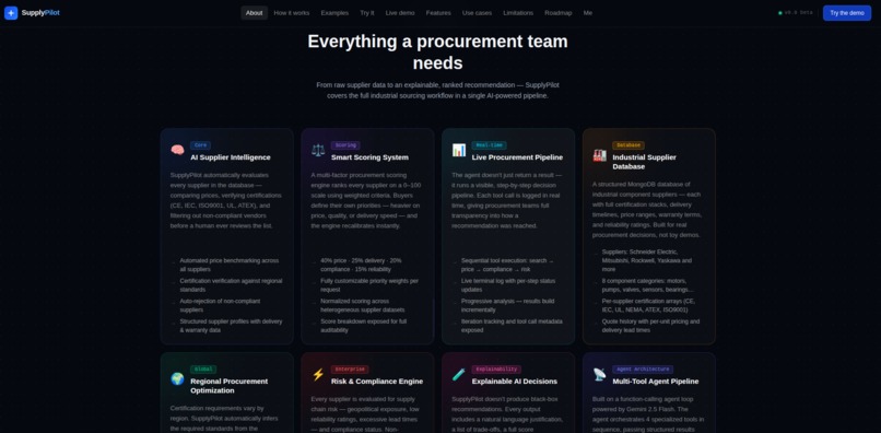 SupplyPilot AI – screenshot 5