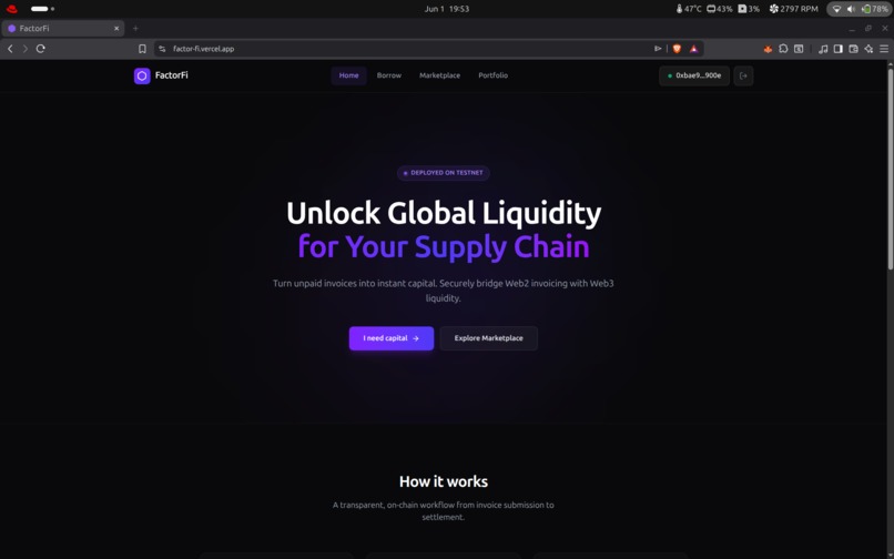 FactorFi – screenshot 1