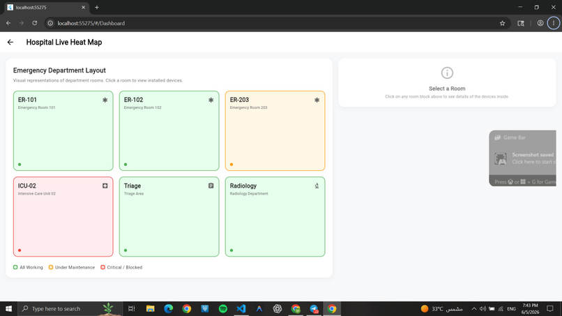 Smart Medical Equipment Lifecycle Management System – screenshot 8