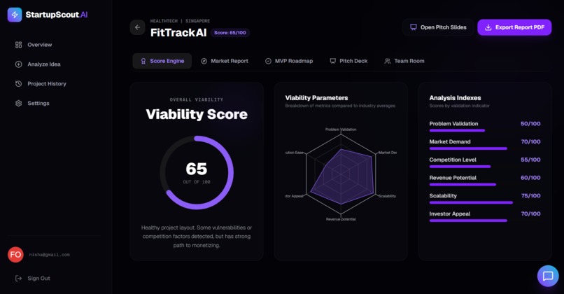 StartupScout AI – screenshot 5