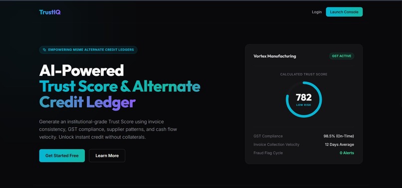 TrustIQ – screenshot 1