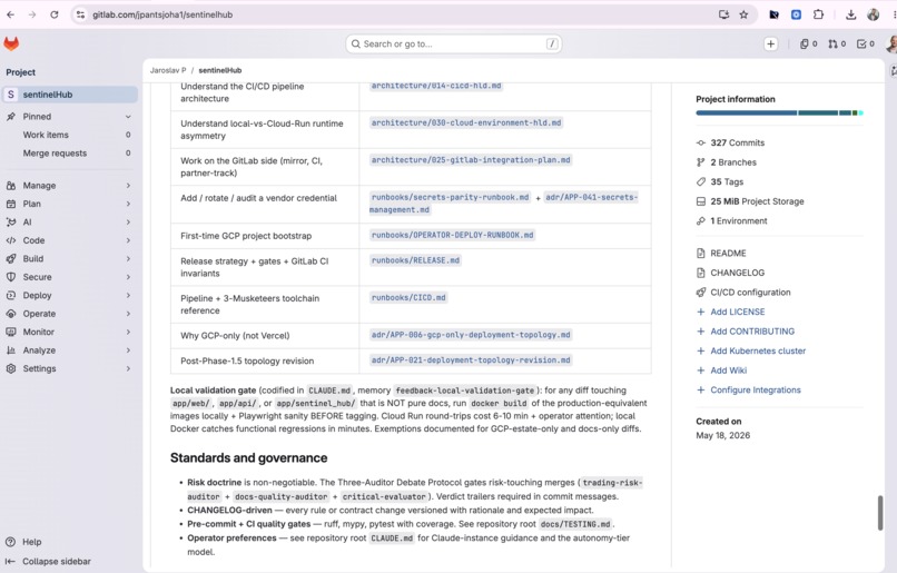 SentinelHub - Agentic G8 Market Opportunity Trader – screenshot 30