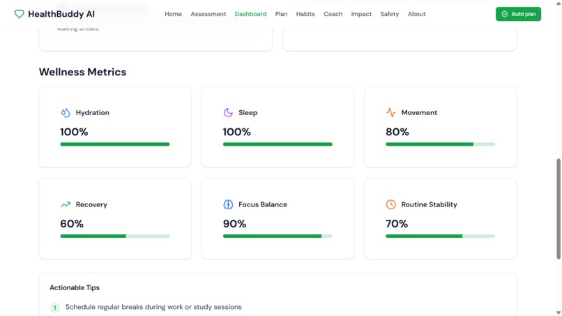 HealthBuddy AI – screenshot 1