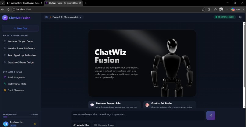 ChatWiz-Fusion – screenshot 2