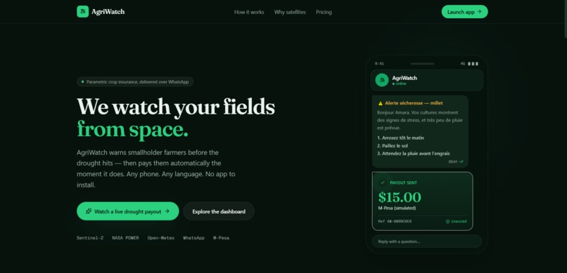 AgriWatch – screenshot 1