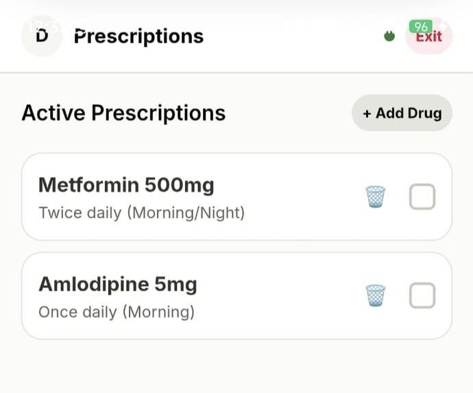 ChronicCare Companion – screenshot 2