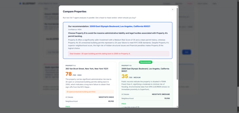 BLUEPRINT: AI Property Due Diligence – screenshot 7