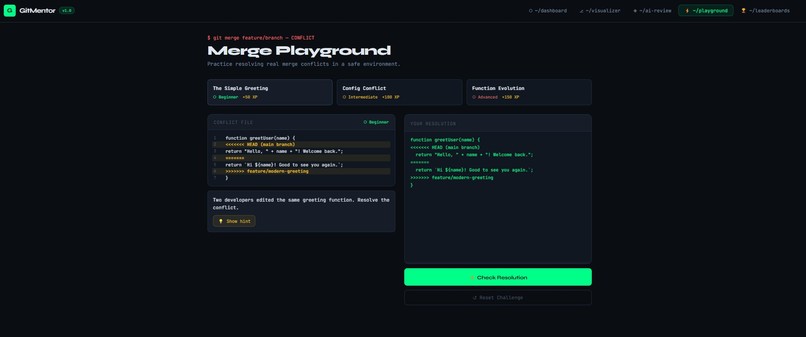 GitMentor – screenshot 3
