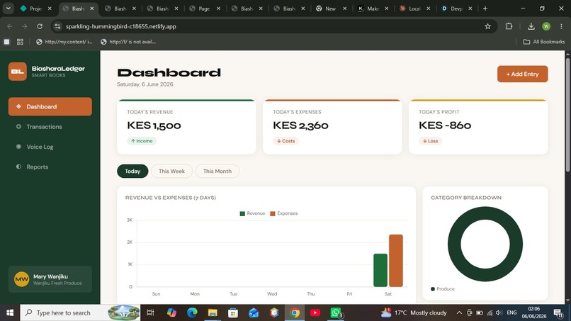 Smart -biashara ledger – screenshot 2