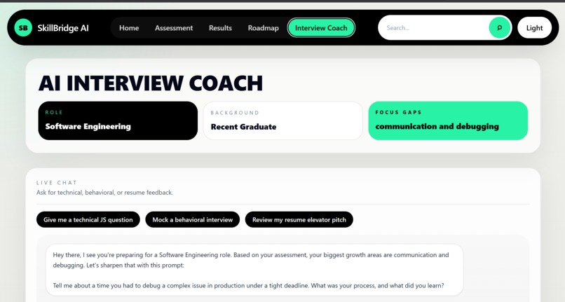 SkillBridge – screenshot 1
