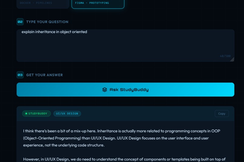 StudyBuddy – screenshot 2