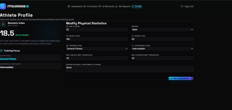 Fit Guardian AI – screenshot 8