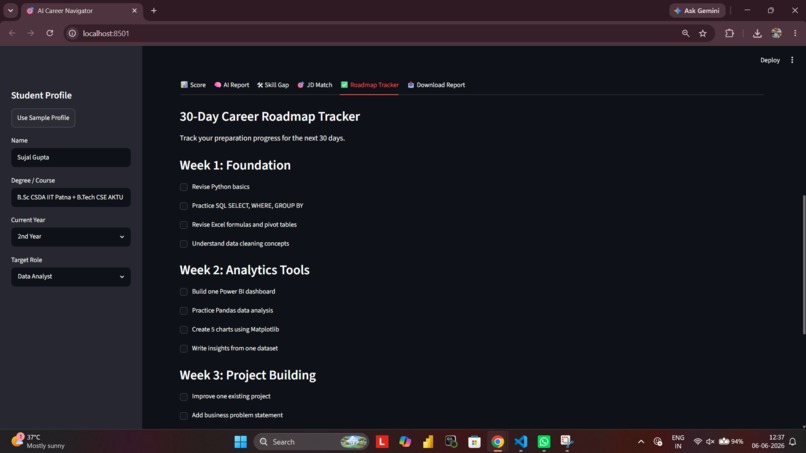 AI Career Navigator – screenshot 2