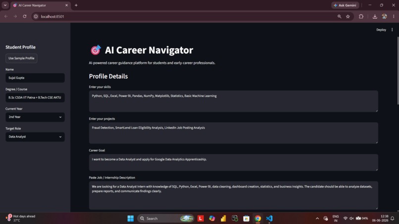 AI Career Navigator – screenshot 3