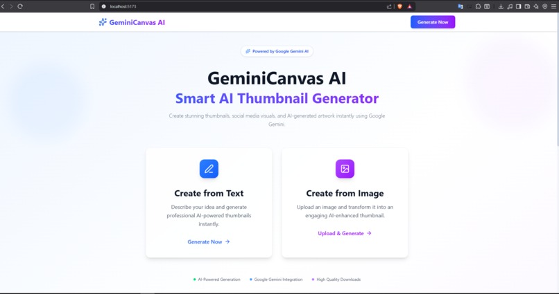geminicanvas-ai – screenshot 1