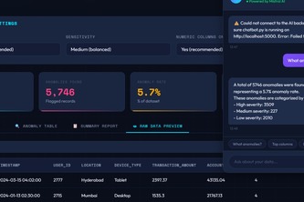 AI Powered Anomaly Detection Tool