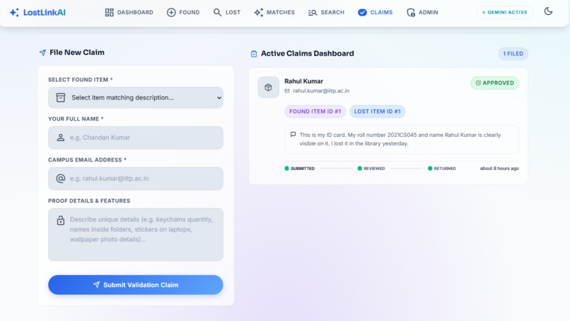 LostLinkAI – screenshot 3