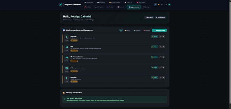 Companion Healt Pro  – screenshot 7