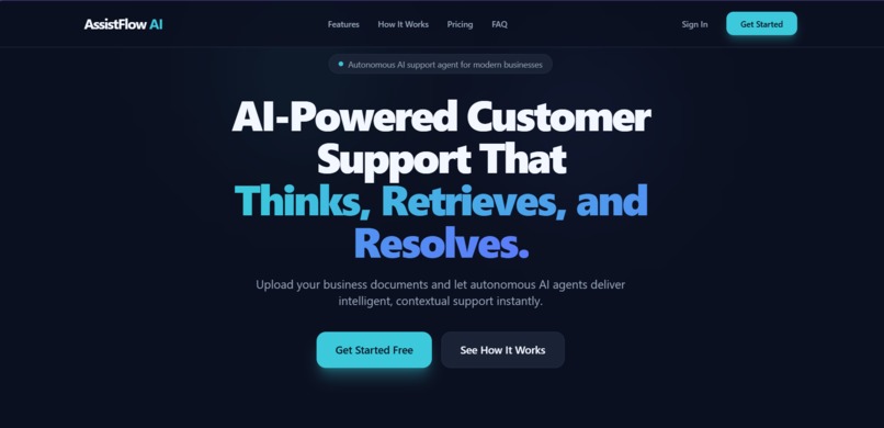 AssistFlow – screenshot 1