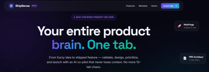 ShipSense – screenshot 1