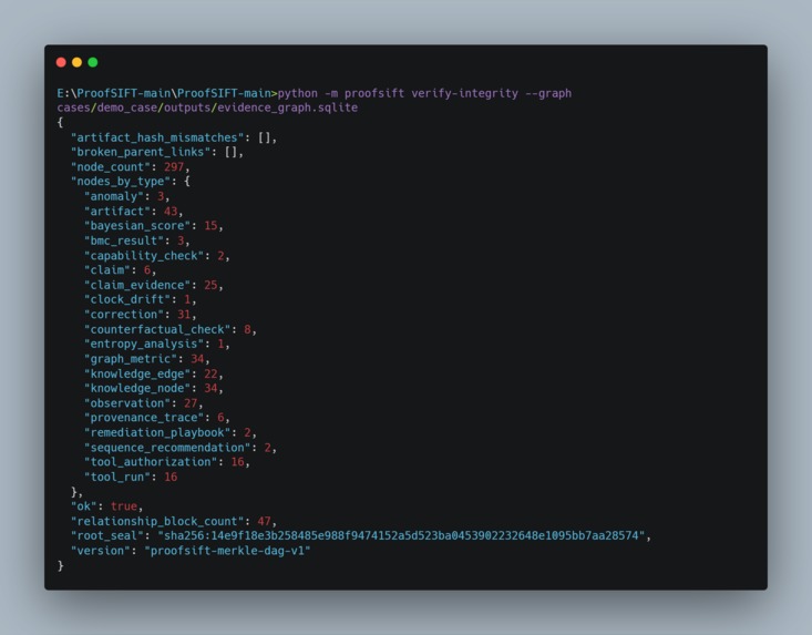 ProofSIFT – screenshot 4