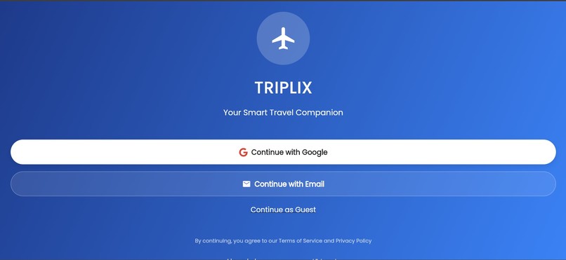 Triplix - An AI based Travel planner App – screenshot 5