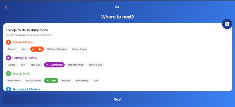 Triplix - An AI based Travel planner App – screenshot 7