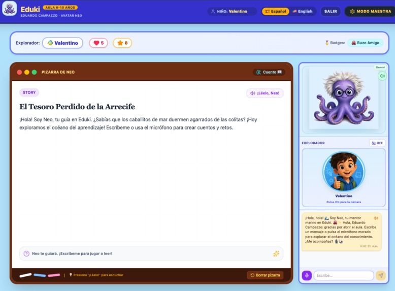 EDUKI – AI Classroom Study Assistant for Primary Schools – screenshot 1