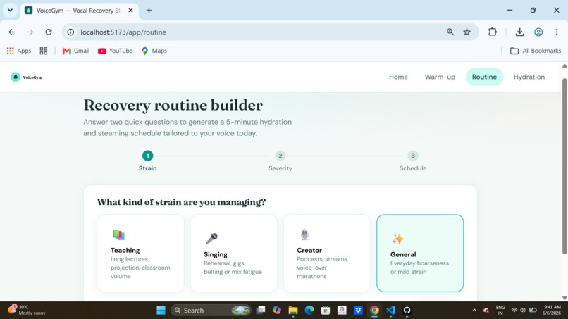 VoiceGym - Vocal Recovery Studio – screenshot 3