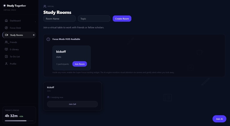 StudyTogether AI – screenshot 1