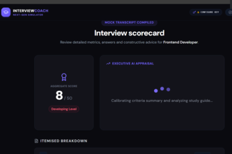 AI Interview Coach