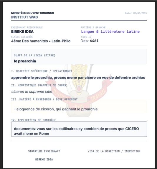 GESTION DES ECOLES SECONDAIRES AU CONGO / SGESC – screenshot 2
