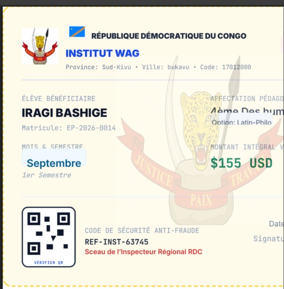 GESTION DES ECOLES SECONDAIRES AU CONGO / SGESC – screenshot 4