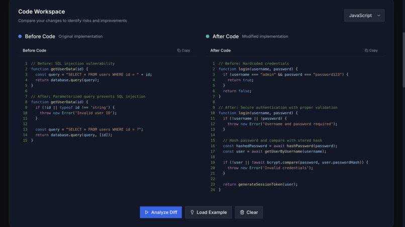 DeltaReview – screenshot 1