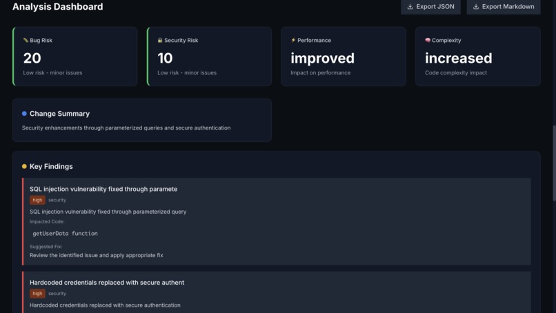 DeltaReview – screenshot 2