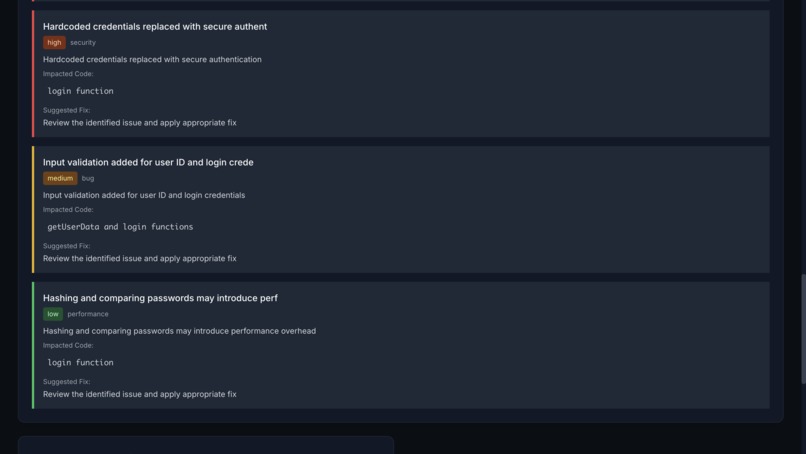 DeltaReview – screenshot 3